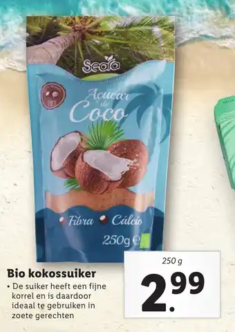 Lidl Bio kokossuiker aanbieding