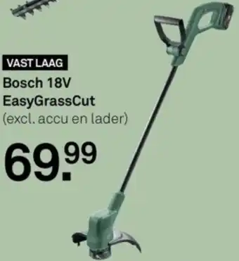 Karwei Bosch 18V EasyGrassCut aanbieding