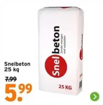 GAMMA Snelbeton 25 kg aanbieding