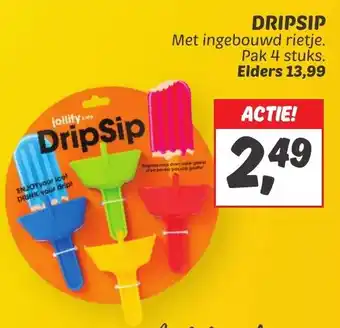 Dekamarkt DRIPSIP 4 stuks aanbieding