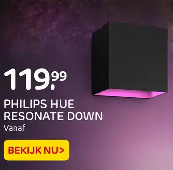 Praxis PHILIPS HUE RESONATE DOWN aanbieding