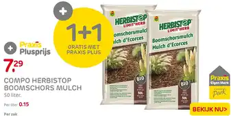 Praxis COMPO HERBISTOP BOOMSCHORS MULCH Per zak aanbieding