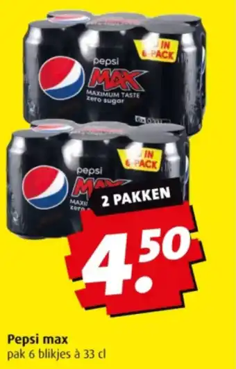 Boni Pepsi max aanbieding