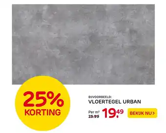 Praxis Vloertegel urban aanbieding