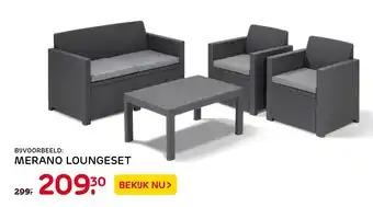 Praxis Merano loungeset aanbieding