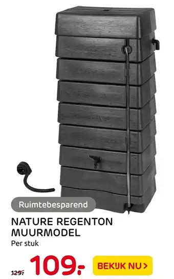 Praxis Nature regenton muurmodel aanbieding