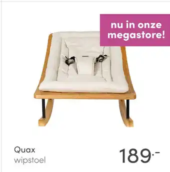 Baby & Tiener Quax wipstoel aanbieding