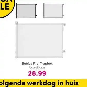 Baby & Tiener Bebies First Traphek aanbieding