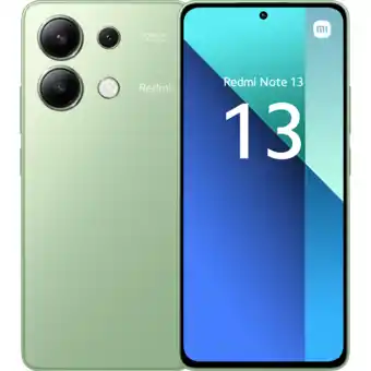 MediaMarkt Xiaomi Redmi Note 13 4g - 256 Gb Groen aanbieding