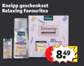 Kruidvat Kneipp geschenkset Relaxing Favourites aanbieding