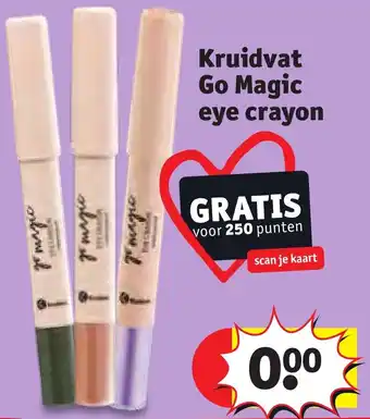 Kruidvat Go Magic eye crayon aanbieding