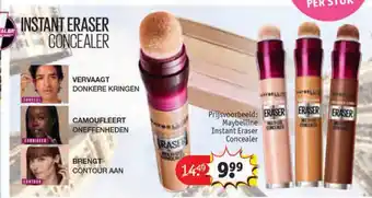 Kruidvat Maybelline Instant Eraser Concealer aanbieding