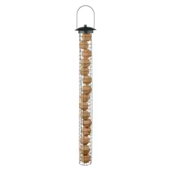 Pets Place Best For Birds Vetbollenhouder Xl - Voersilo - 12.4x12.4x82.5 cm Groen Xl aanbieding