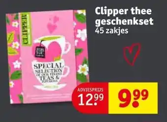 Kruidvat Clipper thee geschenkset aanbieding