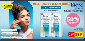 Kruidvat Bioré aanbieding