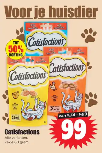 Dirk Catisfactions aanbieding