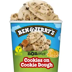 Jumbo Ben & Jerry's Non-Dairy Cookies on Cookie Dough met Havermelk 465ML aanbieding