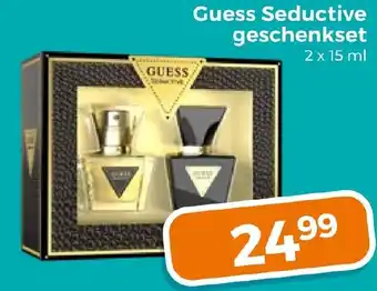 Trekpleister Guess Seductive geschenkset aanbieding