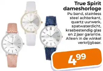 Trekpleister True Spirit dameshorloge aanbieding