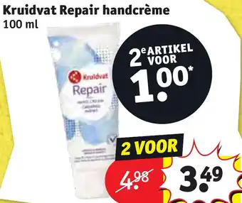 Kruidvat Repair handcrème 100ml aanbieding