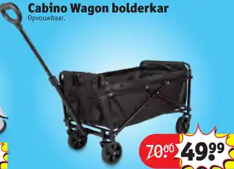 Kruidvat Cabino Wagon bolderkar aanbieding