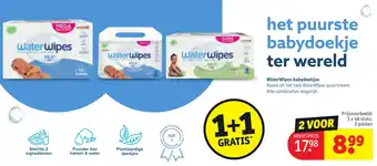 Kruidvat WaterWipes aanbieding