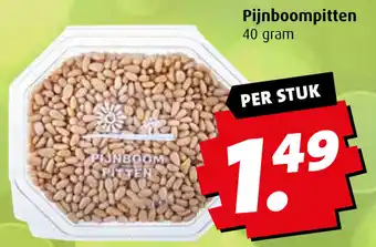 Boni Pijnboompitten 40 gram aanbieding