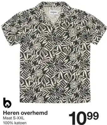Zeeman Heren overhemd aanbieding