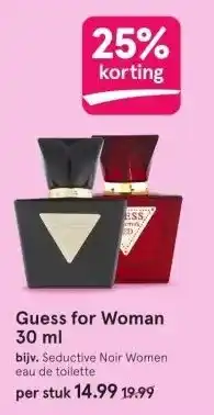 Etos Guess for Woman 30 ml aanbieding