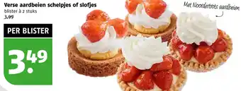 Poiesz Verse aardbeien schelpjes of slofjes aanbieding