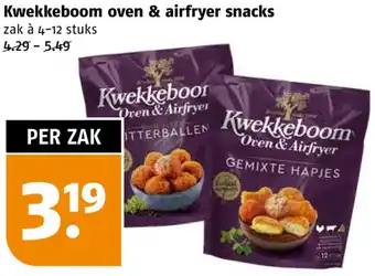 Poiesz Kwekkeboom oven & airfryer snacks aanbieding