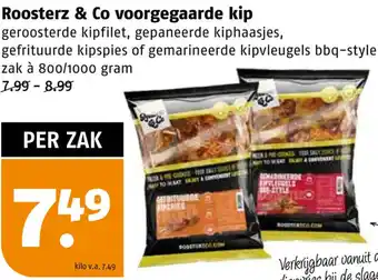 Poiesz Roosterz & Co voorgegaarde kip aanbieding