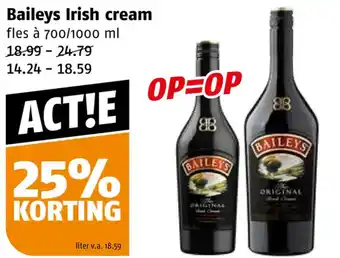 Poiesz Baileys Irish cream aanbieding