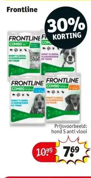 Kruidvat Frontline aanbieding