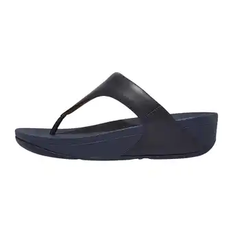 Plutosport FitFlop Lulu Leather Toepost Teenslippers Dames aanbieding