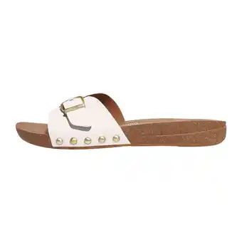 FitFlop iQushion Adjustable Buckle Leather Slippers Dames aanbieding bij Plutosport