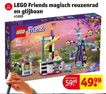 Kruidvat LEGO Friends magisch reuzenrad en glijbaan 41689 aanbieding