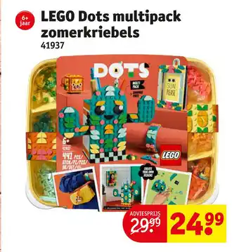 Kruidvat LEGO Dots multipack zomerkriebels 41937 aanbieding