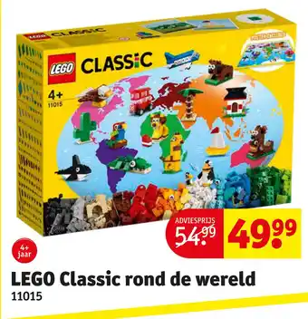 Kruidvat LEGO Classic rond de wereld 11015 aanbieding