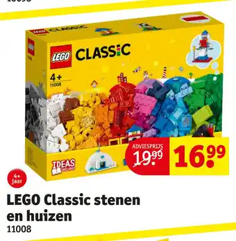 Kruidvat LEGO Classic stenen en huizen 11008 aanbieding