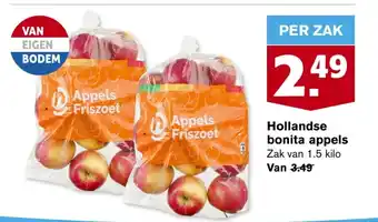 Hoogvliet Hollandse bonita appels aanbieding