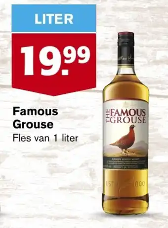 Hoogvliet Famous Grouse  1 liter aanbieding