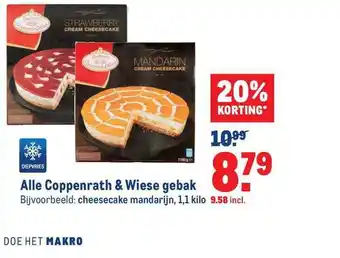 Makro Alle Coppenrath & Wiese gebak aanbieding