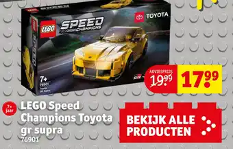 Kruidvat LEGO Speed Champions Toyota gr supra 76901 LEGO LEGO aanbieding