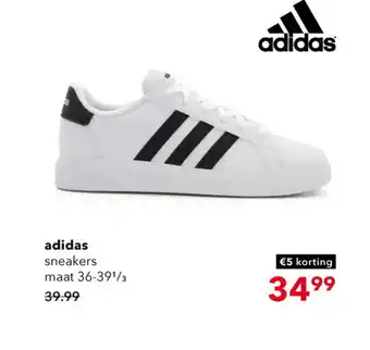 Scapino adidas sneakers aanbieding