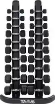 Bol.com Taurus Hex Dumbbell set 1-10 KG incl. rek - dumbell aanbieding