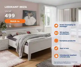 TotaalBED LEDIKANT IBIZA aanbieding