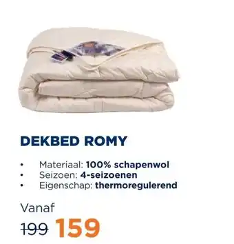 TotaalBED DEKBED ROMY aanbieding