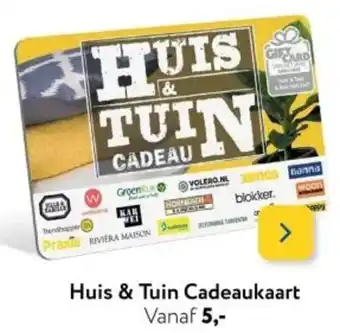 Primera Huis & Tuin Cadeaukaart aanbieding