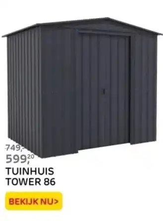 Praxis TUINHUIS TOWER 86 aanbieding